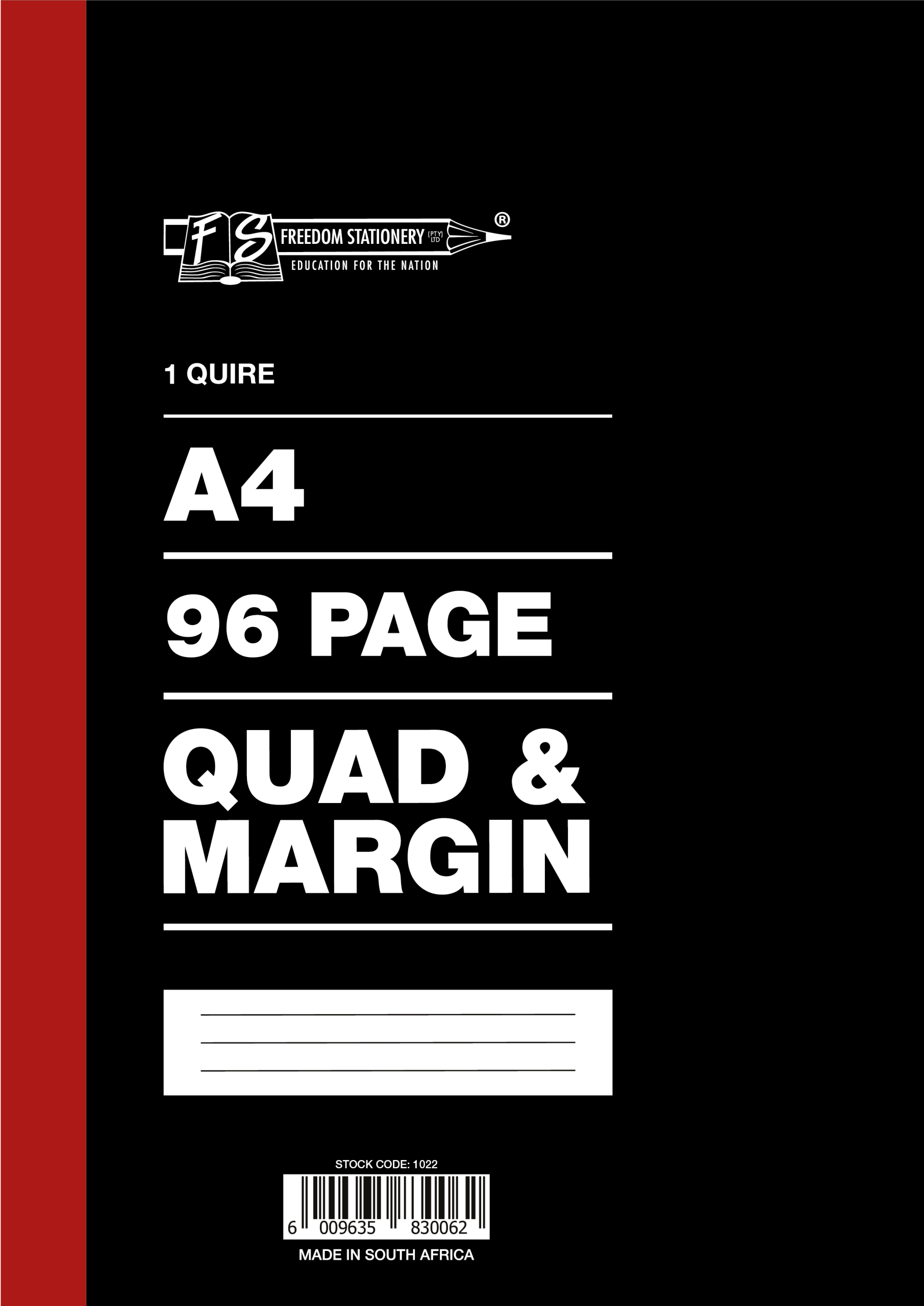 A4 1 Quire 96 PG Q/M