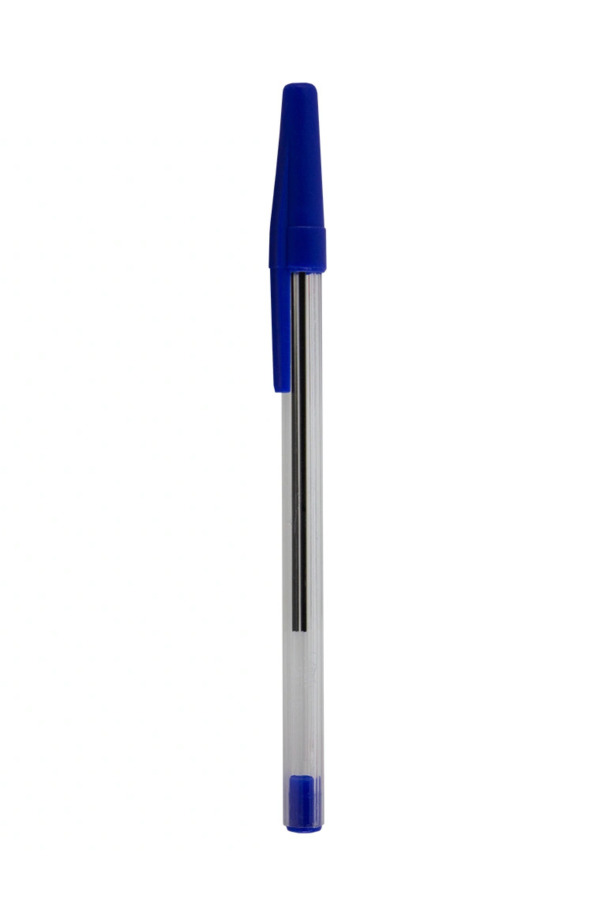 Crystal Barrel Ballpoint Pen Blue
